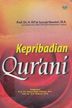 Cover kepribadian qurani