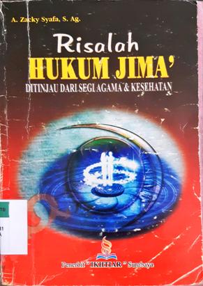 Cover Risalah hukum jimak menurut sexologi Islam / Fatihuddin Abdul Yasin. --