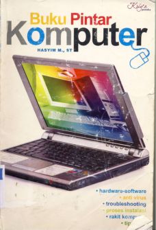 Cover Buku pintar komputer / Hasyim Mulyono, ST