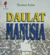 Cover Daulat Manusia / Thomas Paine: W>S Rendra