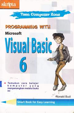 Cover Programming with Microsoft Visual Basic 6.0 / Ronald Budi