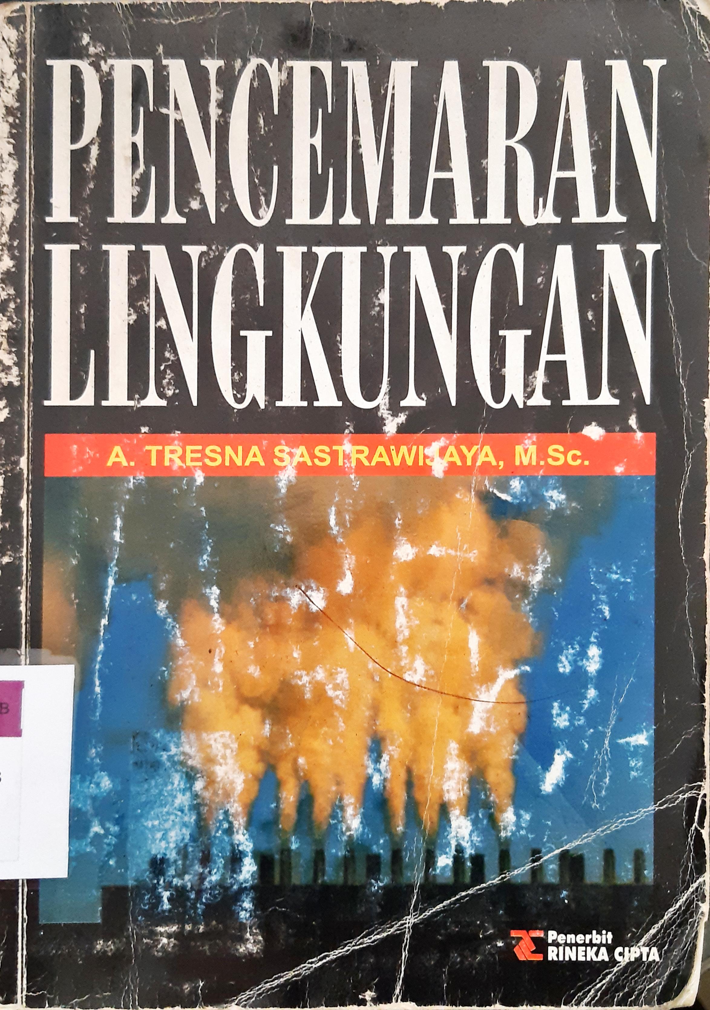 Cover Pencemaran lingkungan / Tri Haryanto