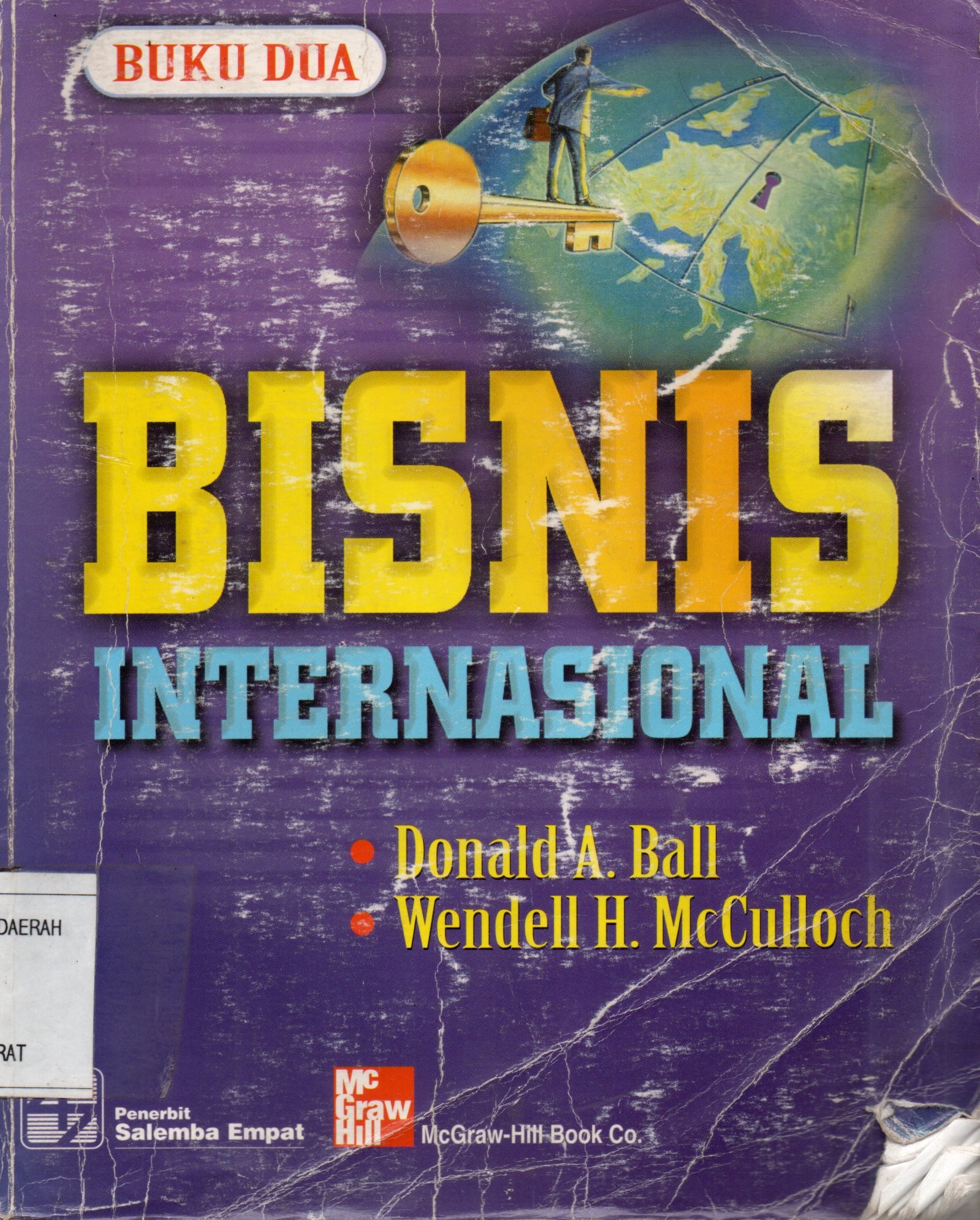 Cover Bisnis internasional / Donald A. Ball, Wendell H. McCulloch