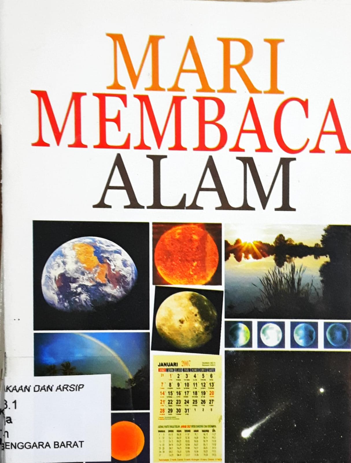 Cover Mari membaca alam / T. Djamaluddin; editor, Safrizar