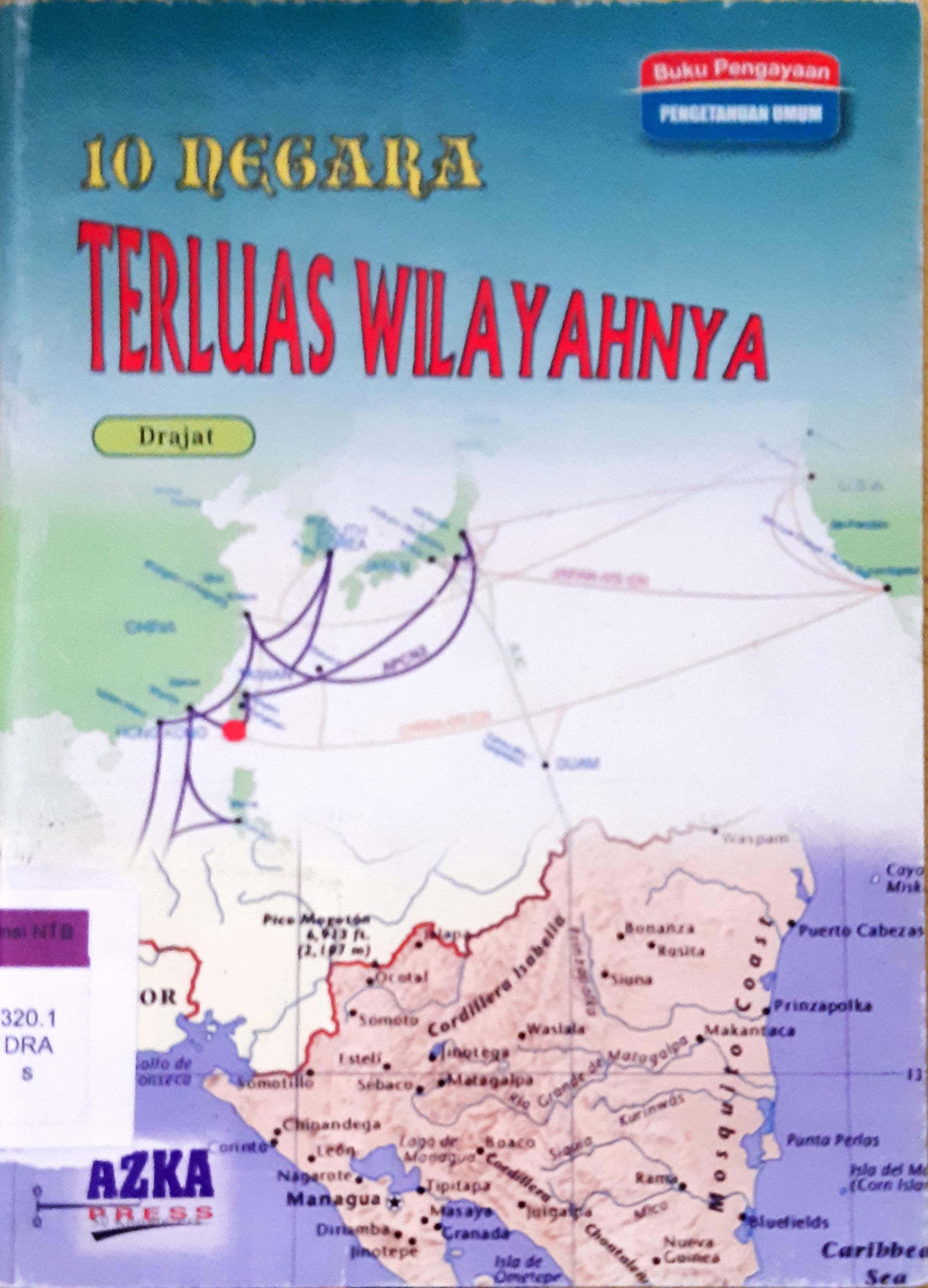 Cover Sepuluh negara terluas wilayahnya / Drajat