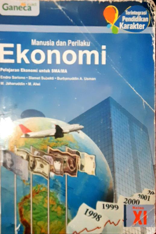 Cover Manusia dan perilaku ekonomi untuk SMA/MA Kelas XII / Endro Sariono --- (et.al) ; editor, Estu Sri Luhur