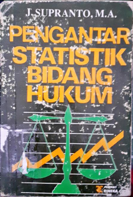 Cover Pengantar statistik bidang hukum / J. Supranto