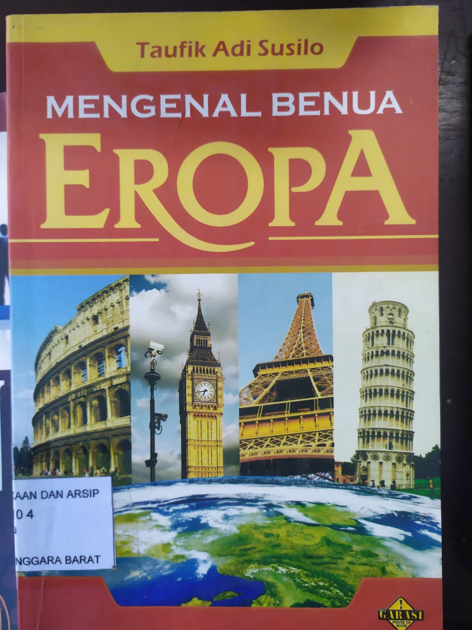 Cover Mengenal Budaya Eropa / Taufik Adi Susilo