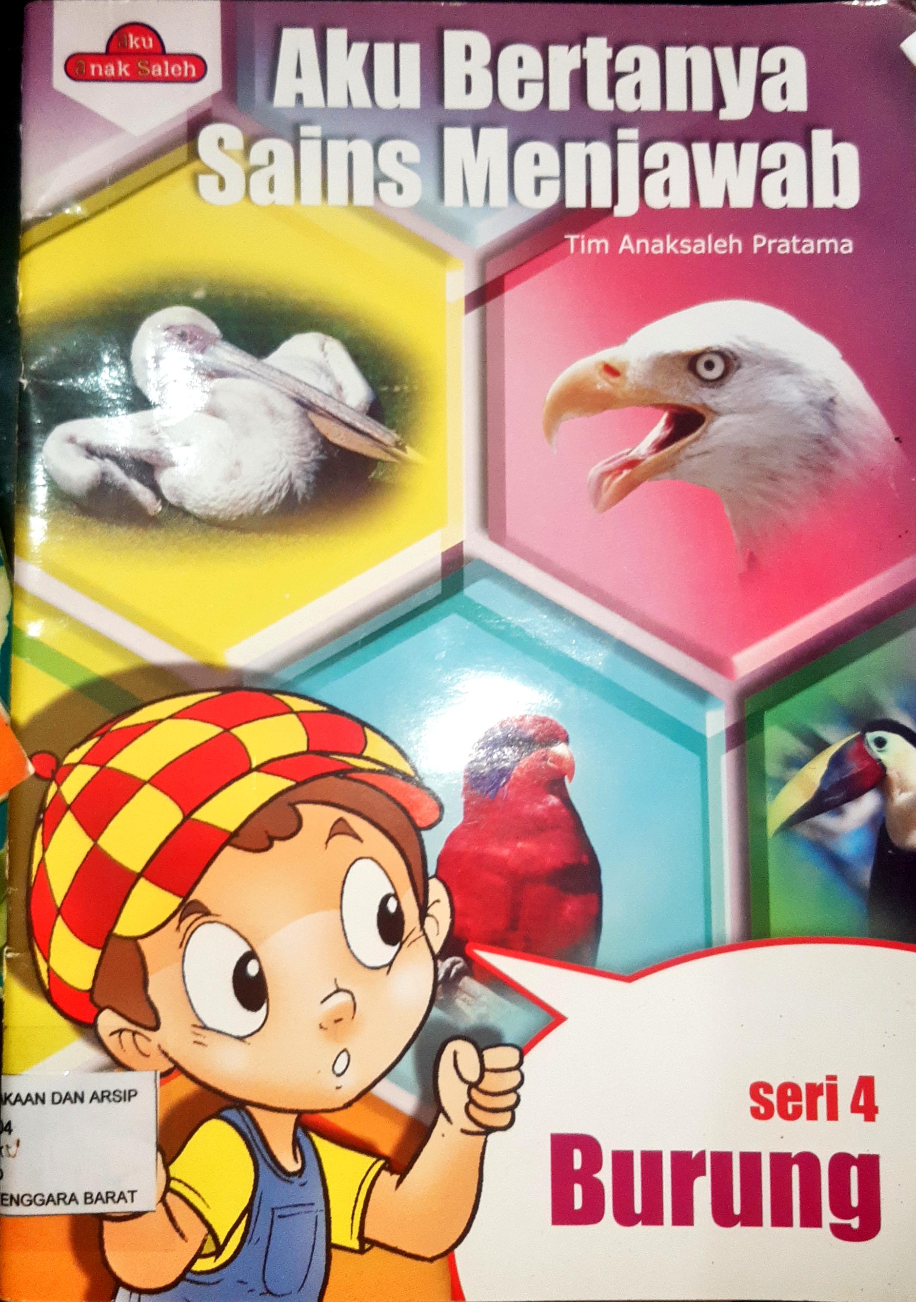 Cover Aku bertanya sains menjawab :  Serangga dan laba-laba / Eko Praptanto ; editor, Vinda Swasthipadma