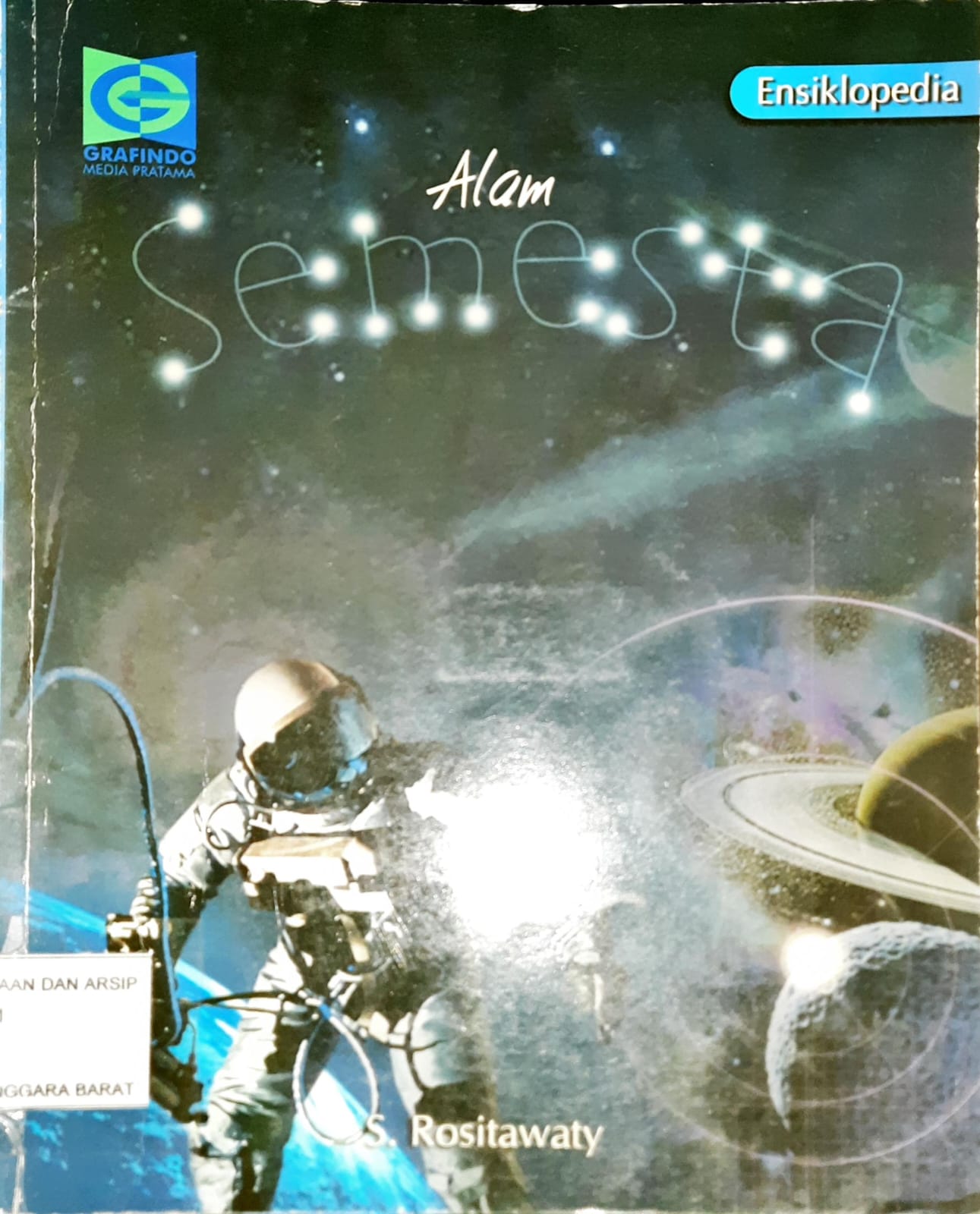 Cover Alam semesta / S. Rositawaty; penyunting Adi B. Darmadi