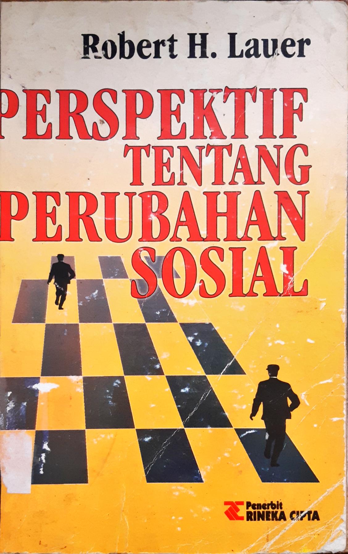 Cover Perspektif tentang perubahan sosial / Robert H. Lauer