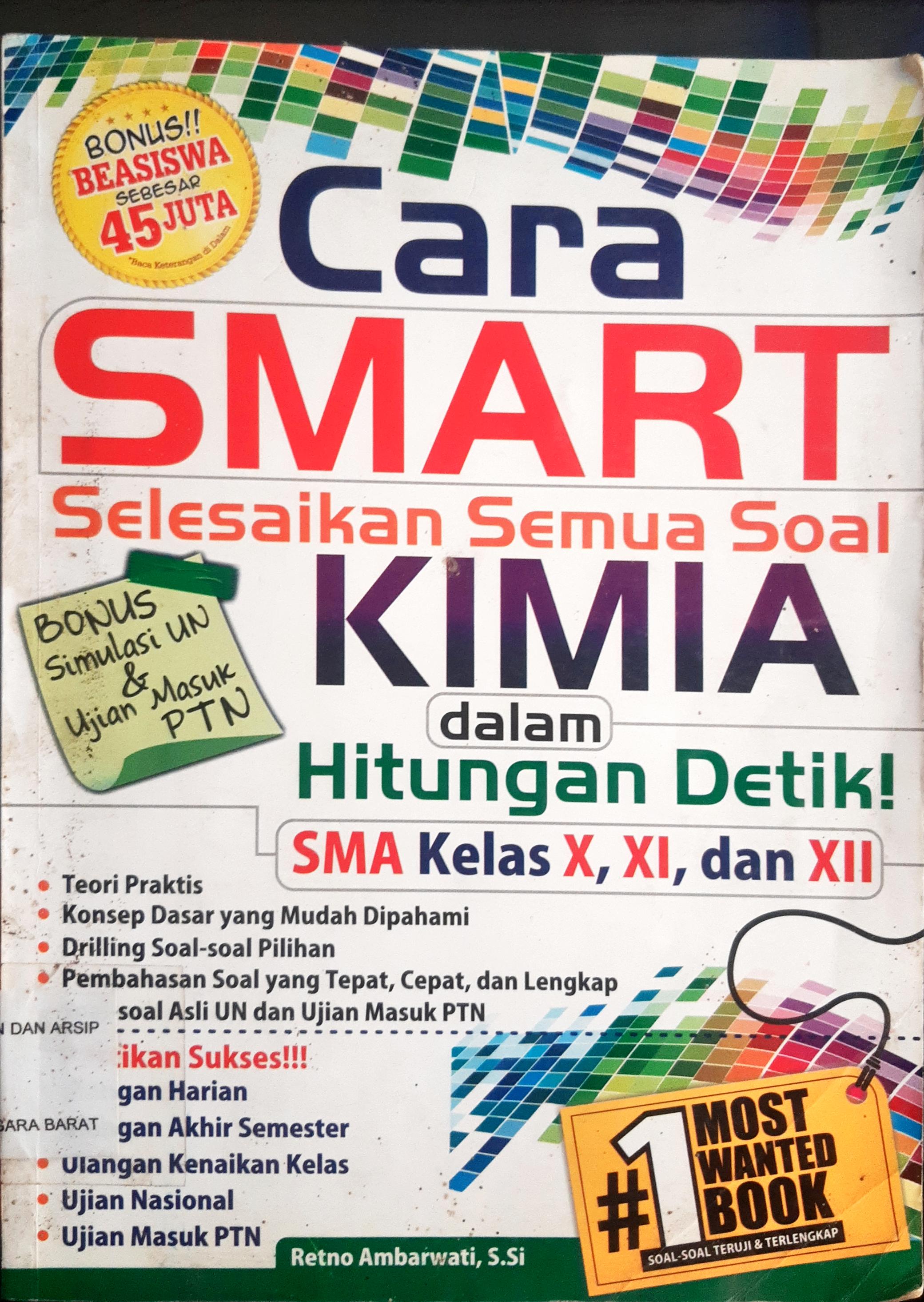 Cover cara smart selesaikan semua soal Kimia
