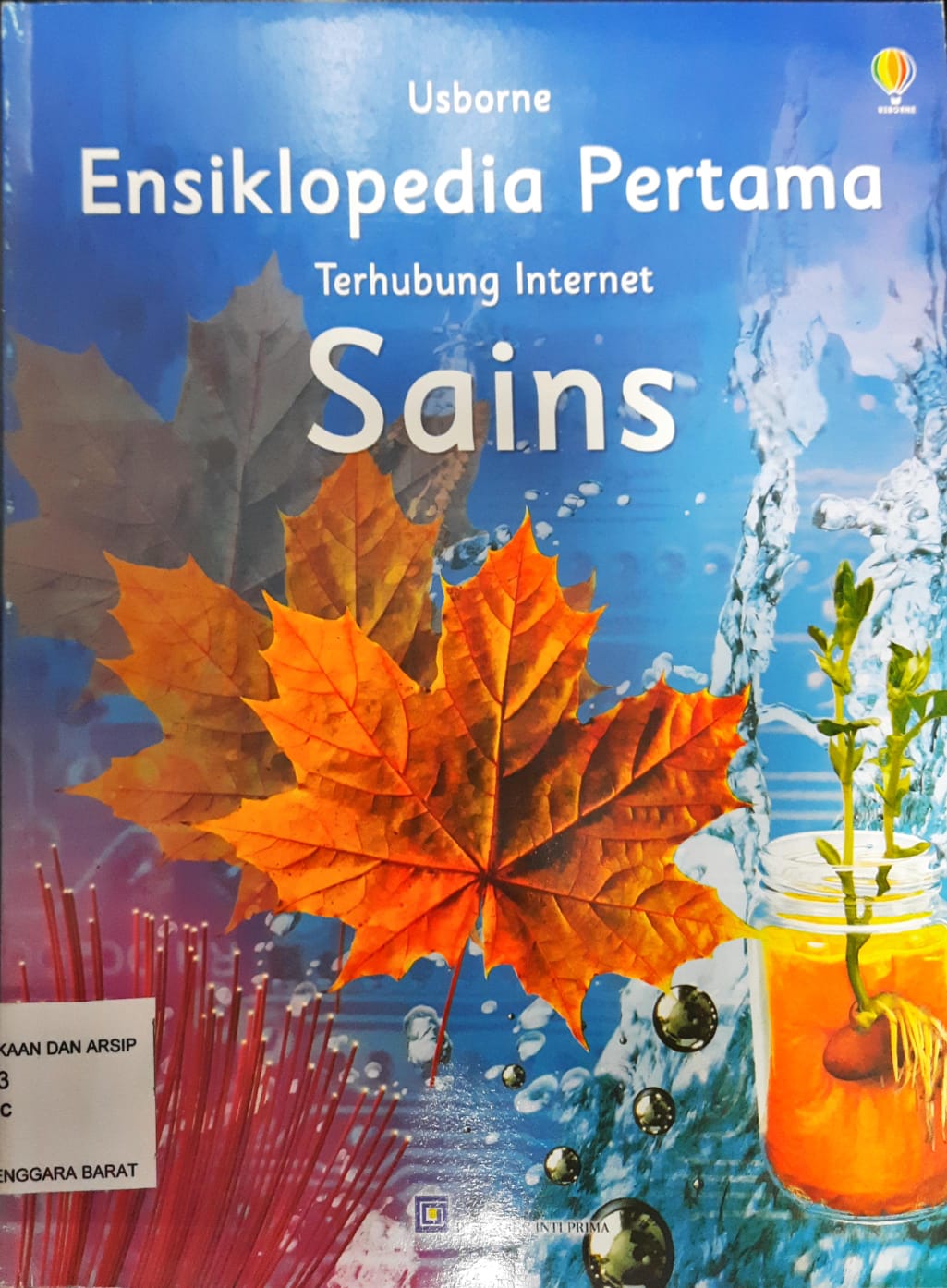 Cover Ensiklopedi pertama terhubung internet sains / Rachel Finth ; alih bahasa, D. Sihombing Managing