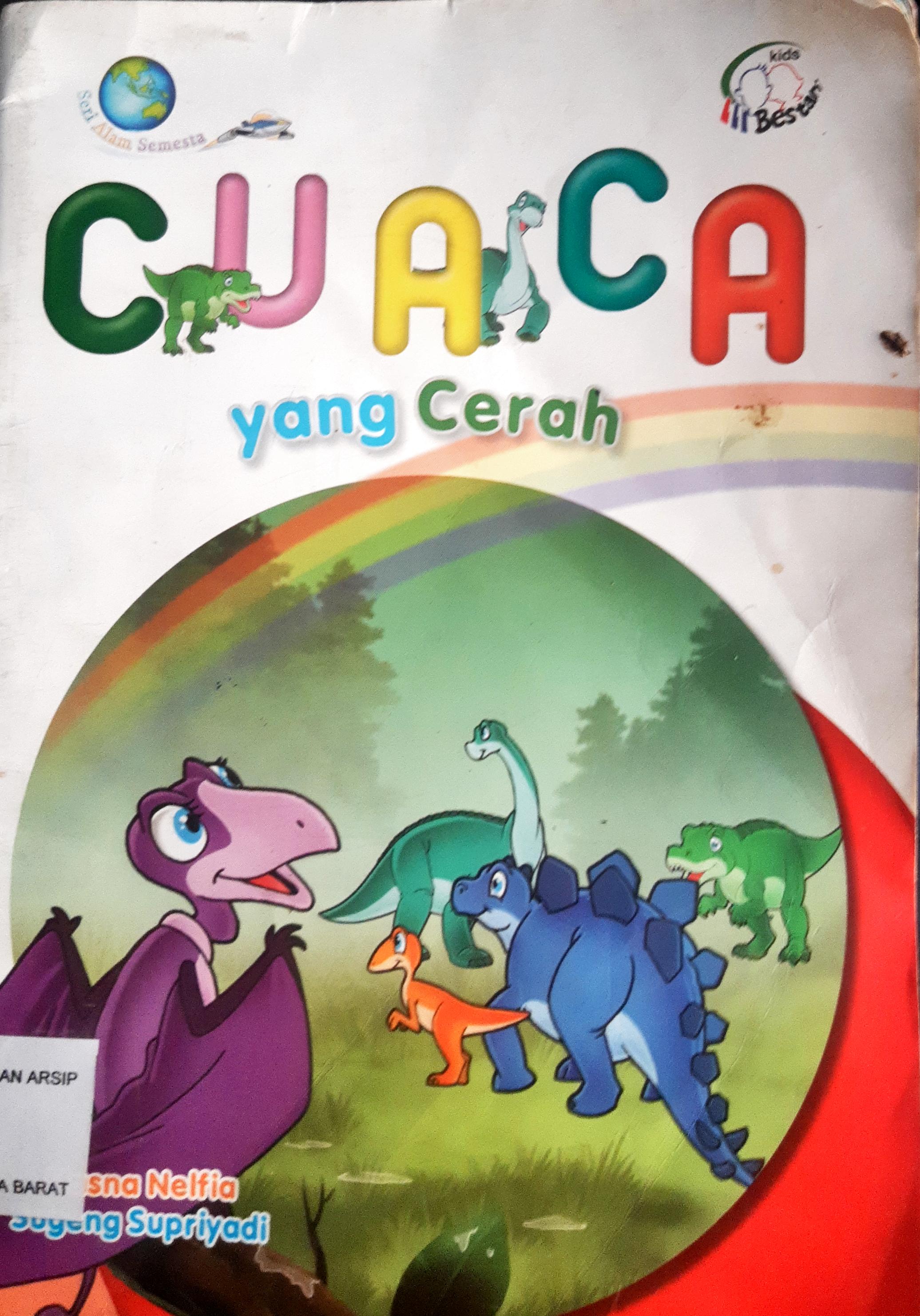Cover Cuaca yang cerah / Hasna Nelfia; editor Endah