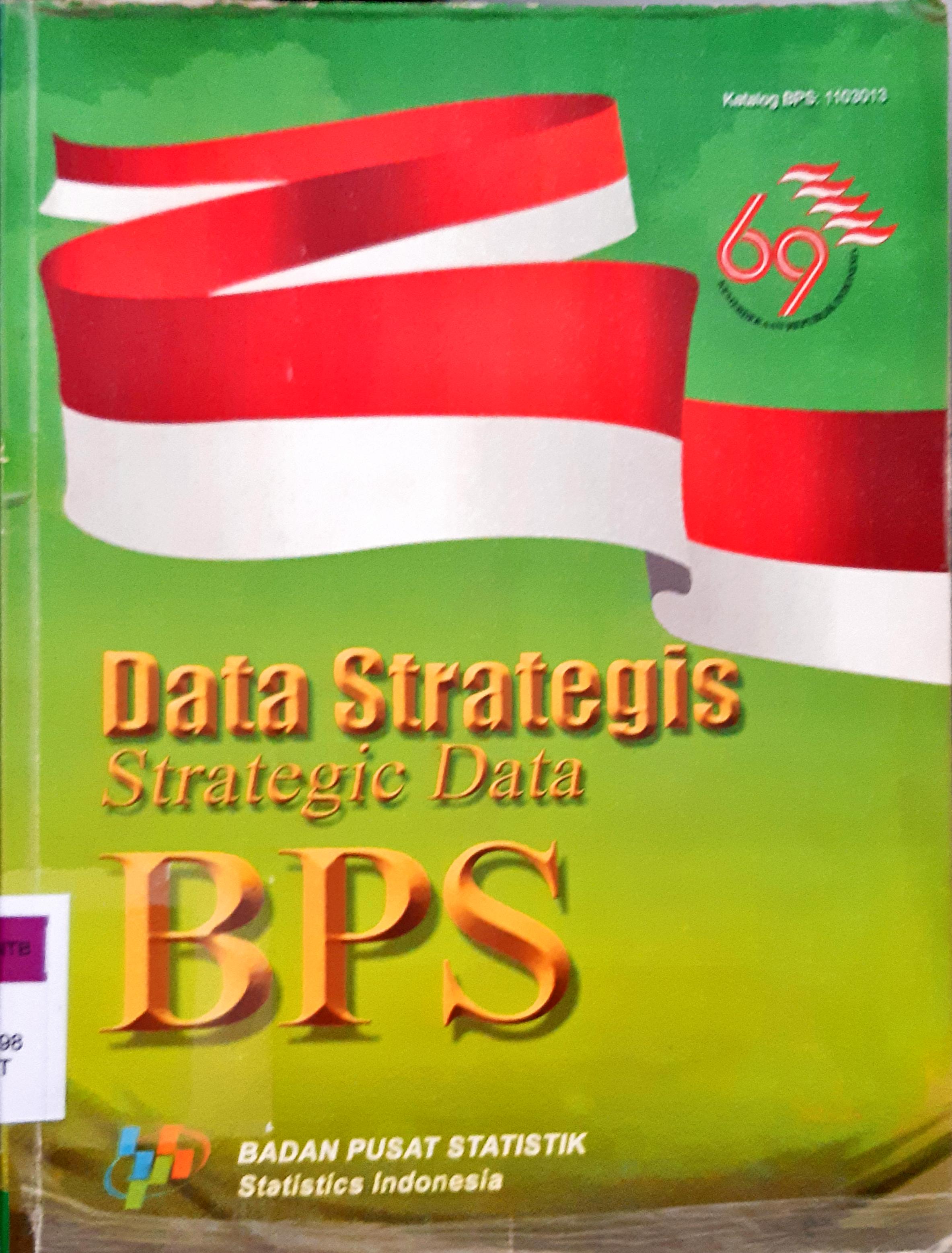 Cover data strategis statistic indonesia