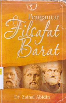 Cover Pengantar Filsafat Barat / Dr. Zainal Abidin