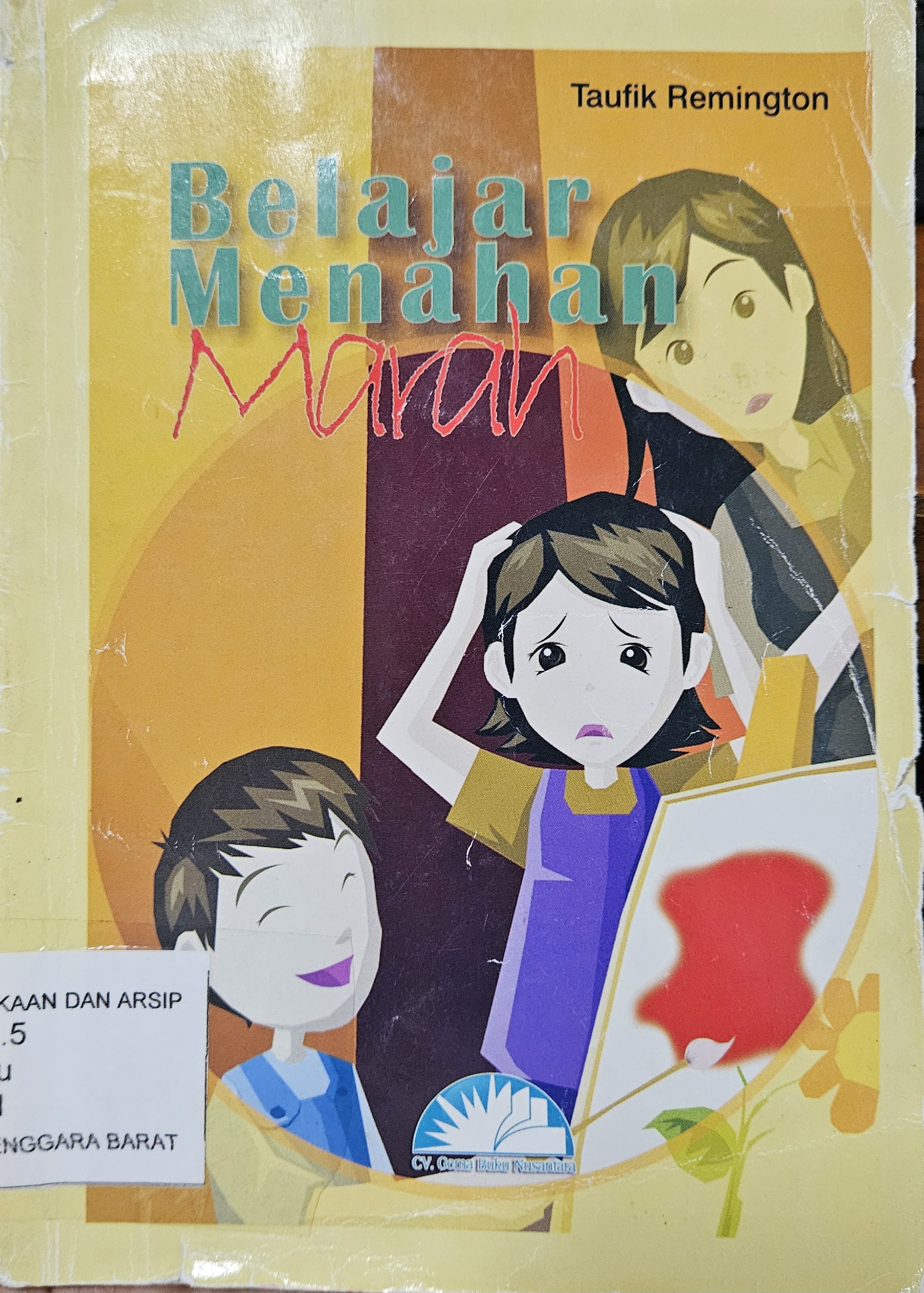 Cover Belajar menahan marah / Taufik Remington