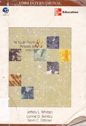 Cover Metode desain dan analisis sistem / Jeffery L. Whitten, Lonnie D. Bentley, Kevin C. Dittman