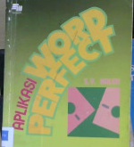 Cover Aplikasi word perfect / SY. Halim