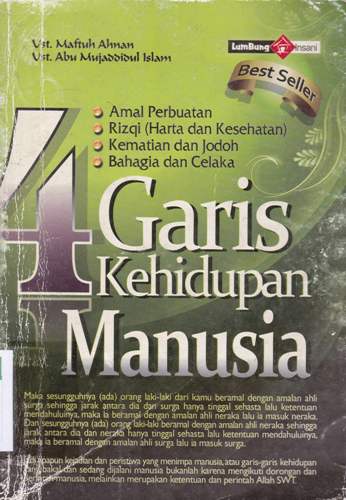 Cover Empat garis kehidupan manusia / Maftuh Ahnan; Abu Mujaddidul Islam