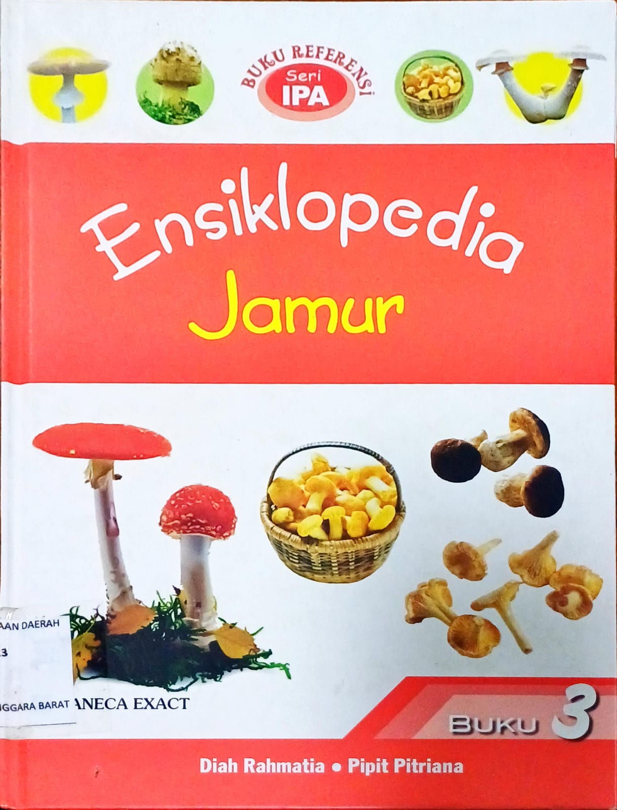 Cover Ensiklopedia Jamur 3 / Diah Rahmatia