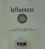 Cover Influencer :  the power to change anything / Kerry Patterson:Joseph Grenny
