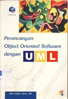 Cover Perancangan Object Oriented Software dengan UML / Djon Irwanto, S.Kom.MM.