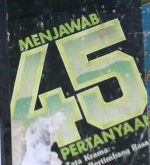 Cover Menjawab 45 pertanyaan tata krama, cara bertimbang rasa / La Rose