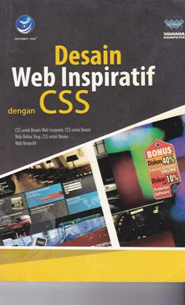 Cover Desain web inspiratif dengan CSS / Editor Ignas