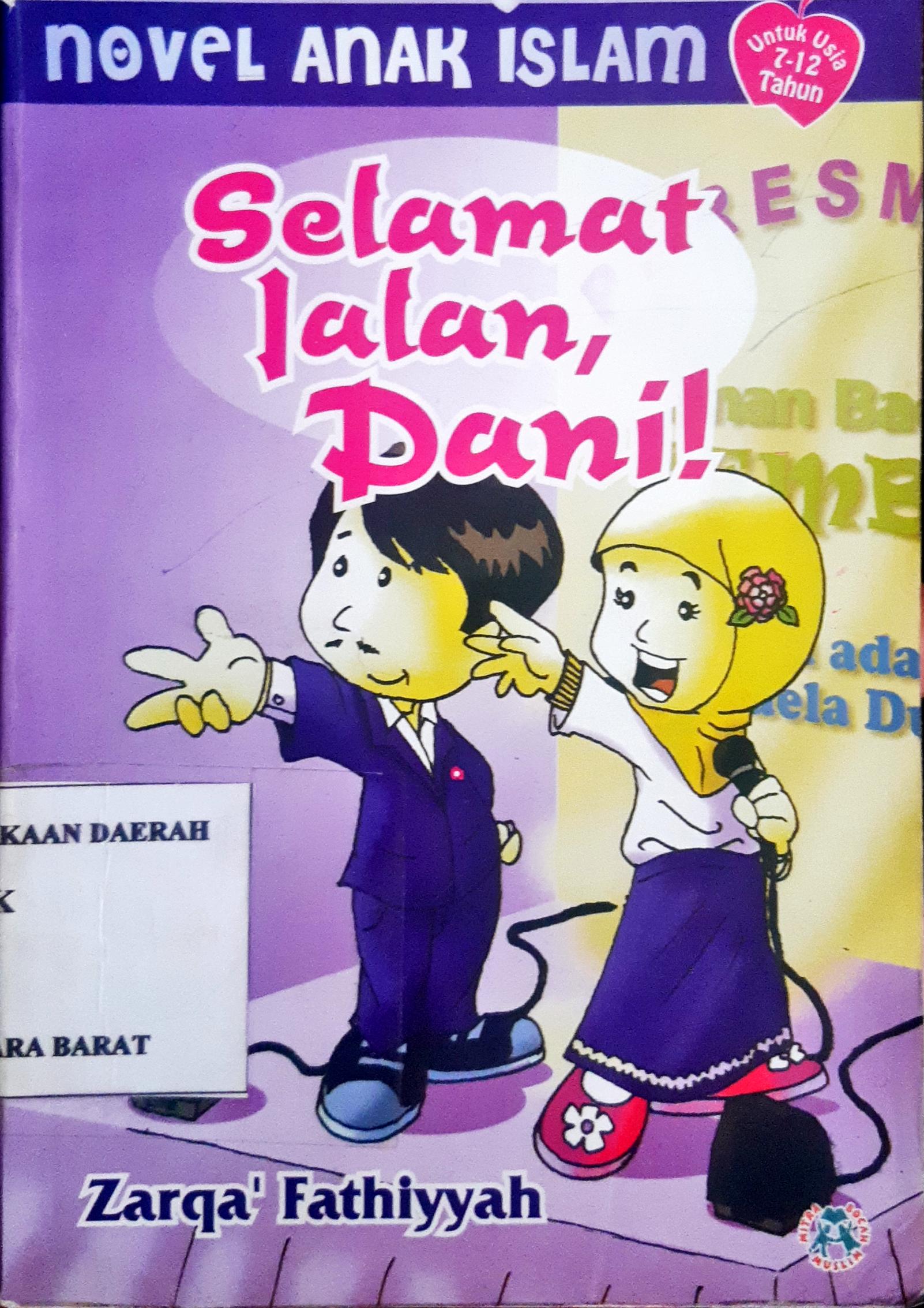 Cover Selamat jalan Dani! / / Zarqa Fathiyyah