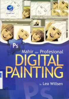 Cover Mahir dan profesional digital painting / Lea wilsen