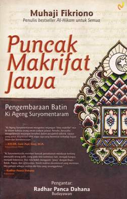 Cover Puncak makrifat jawa :  pengembaraan batin Ki Ageng Suryomentaram / Muhaji Fikriono