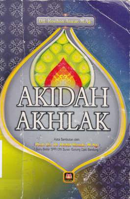 Cover Akidah Akhlak / Rosihan Anwar ; editor Maman abd djaliel