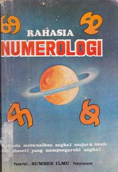 Cover Numerologi :  Ramalan lewat angka-angka / Aprie