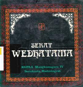Cover Serat wedhatama / KGPAA Mangkunagara IV Surakarta Hadiningrat