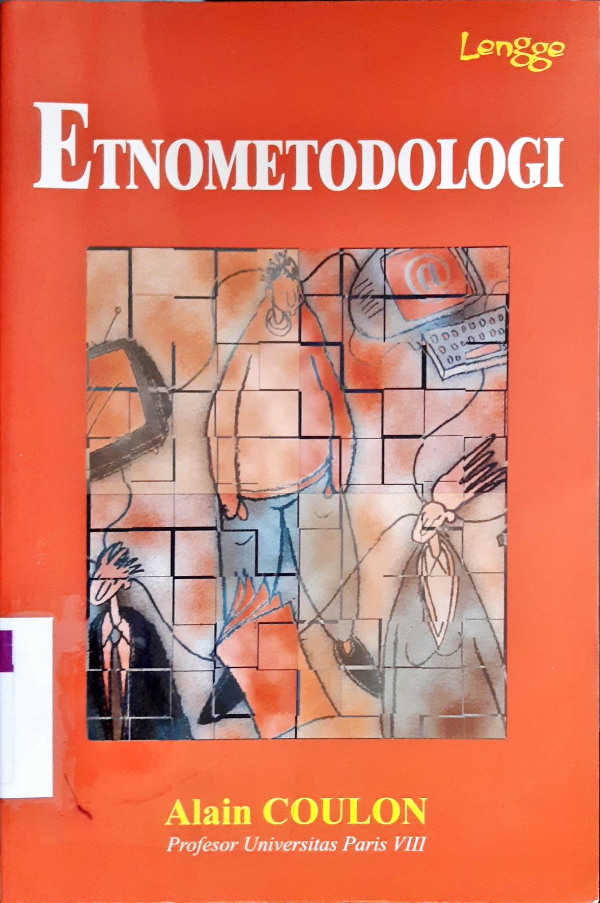 Cover Etnometodologi / Alam Coulon , Penerjemah , Jimmy ph PAAT