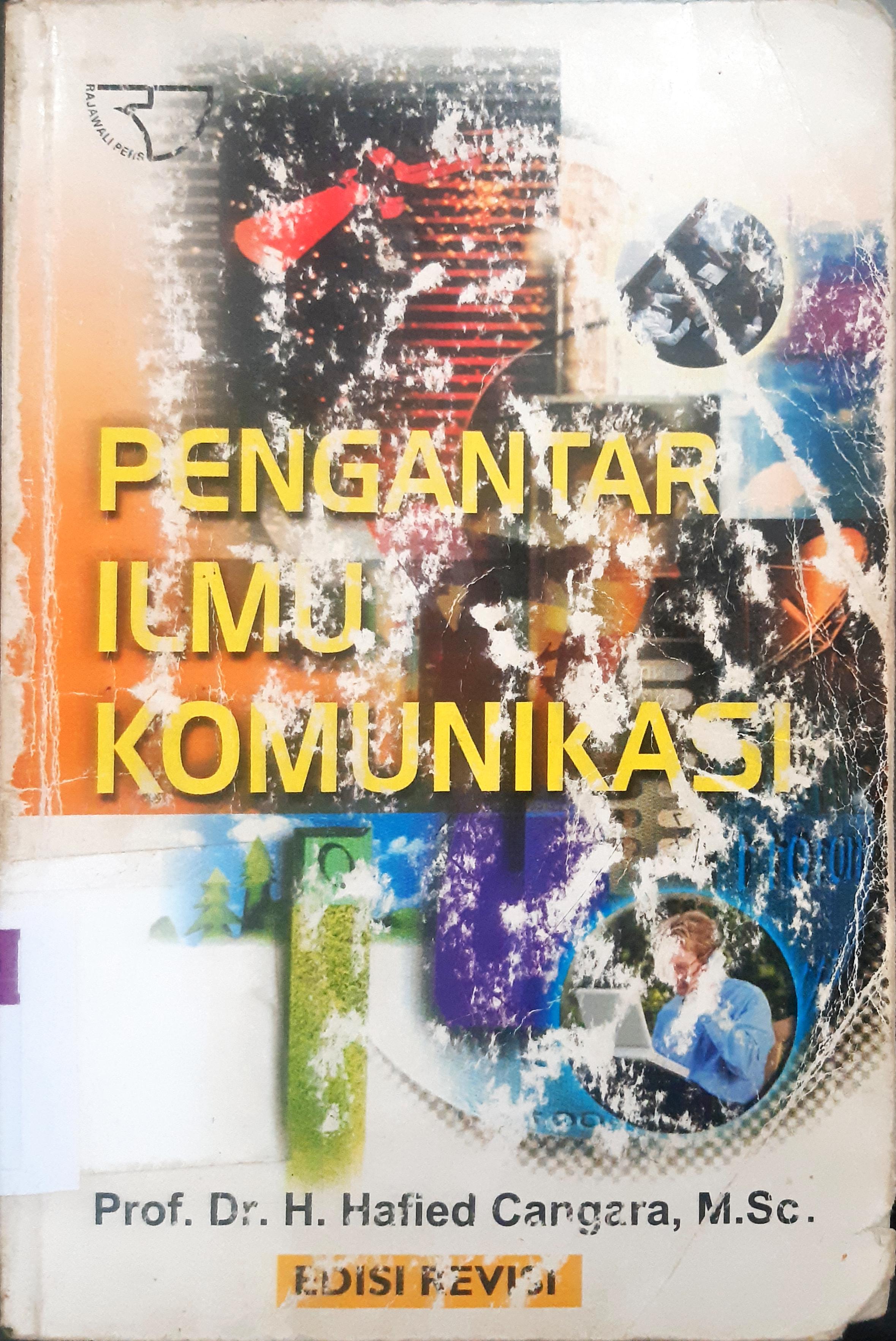 Cover Pengantar Ilmu Komunikasi / Nurani Soyomukti; editor , Meita Sandra