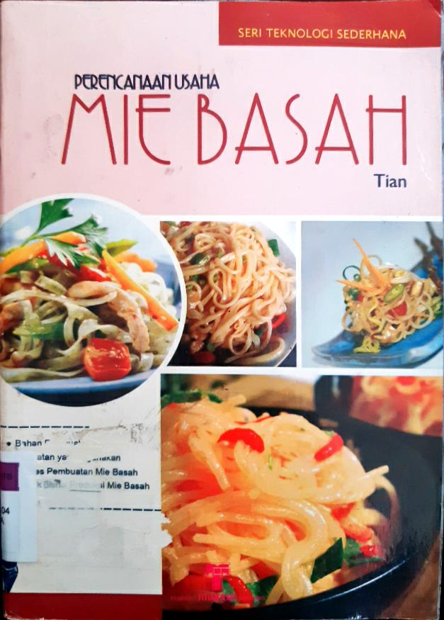 Cover Perencanaan Usaha Mie Basah / Tian