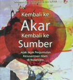 Cover Kembali keakar kembali ke sumber / Abdul Hadi W.M.
