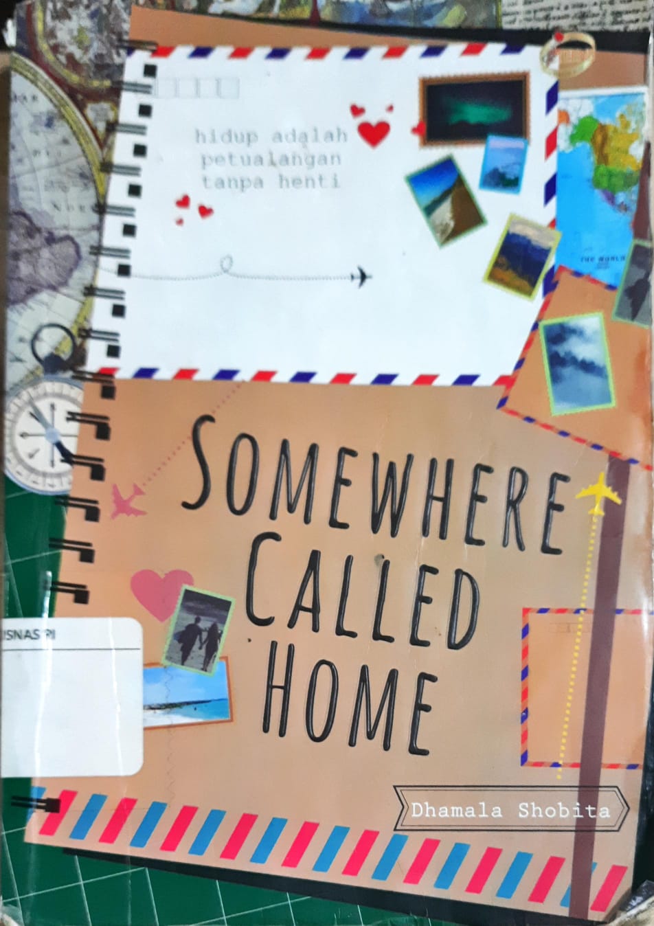 Cover Somewhere called home / Dhamala Shobita