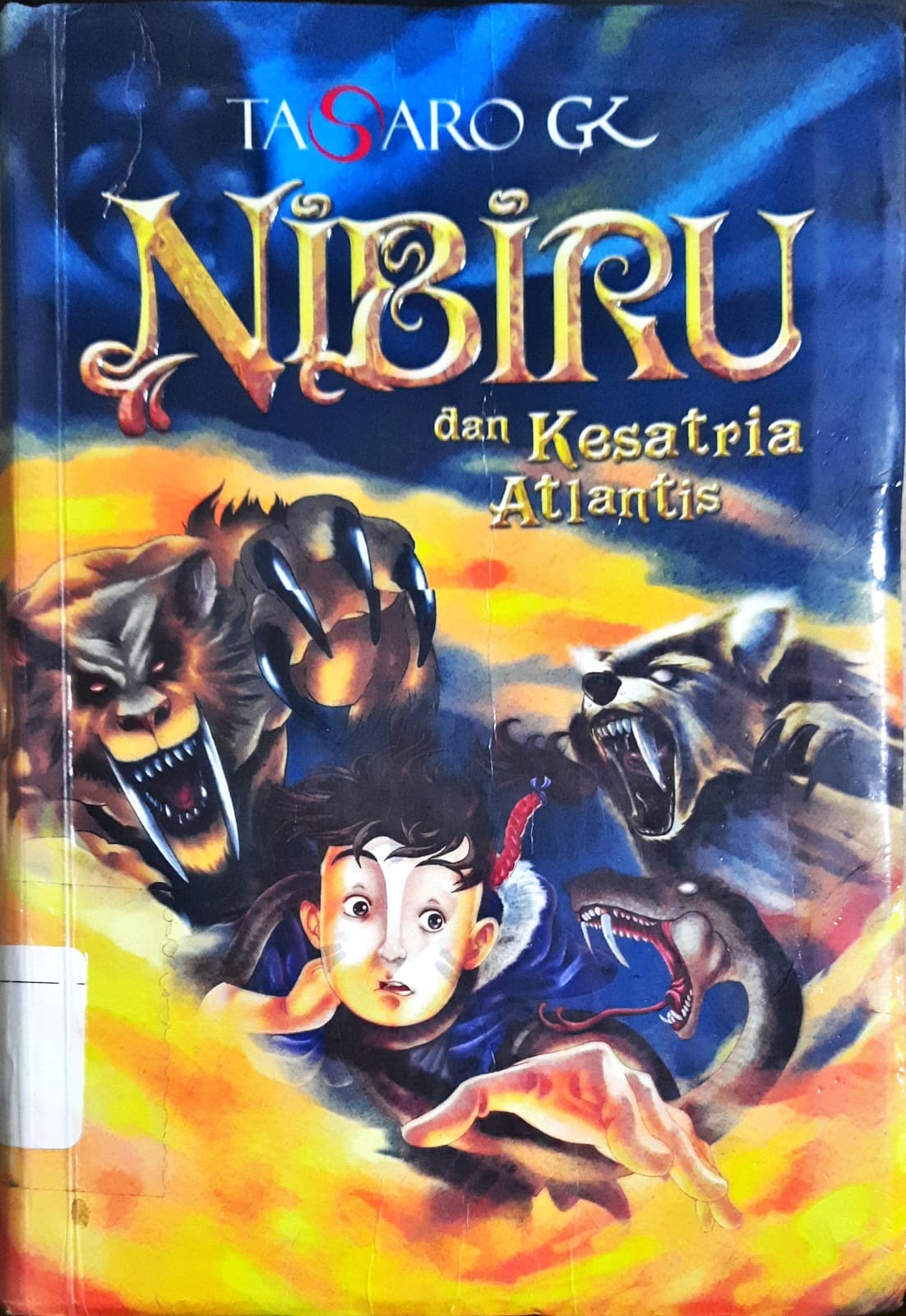 Cover Nibiru dan kesatria atlantis / Tasaro GK