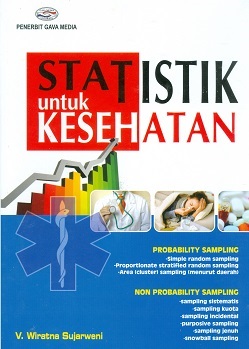 Cover Statistik untuk kesehatan / Wiratna Sujarwani