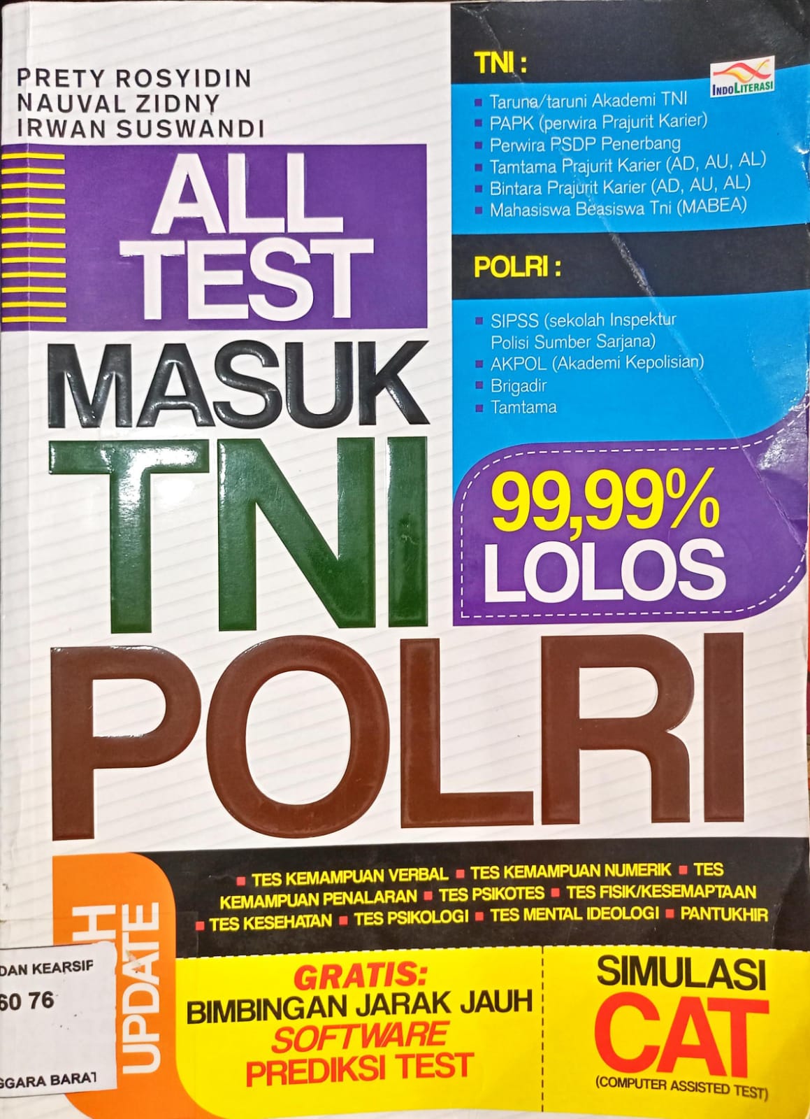Cover All Test Masuk TNI POLRI / Prety Rosyidin
