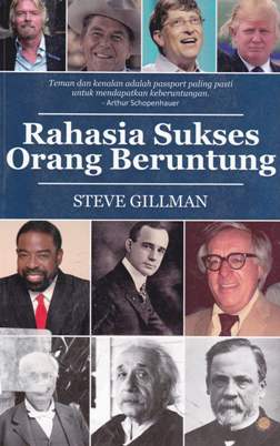 Cover Rahasia Sukses Orang Beruntung / Steve Gieeman