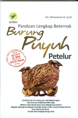 Cover Panduan lengkap beternak burung puyuh petelur / Wheindrata HS