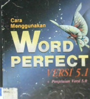 Cover Cara menggunakan word prefect versi 5.1 / Matallo, Budi ain
