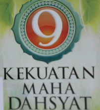 Cover Sembilan kekuatan maha dahsyat / Muhammad Syafi'i Masykur;  Editor M. Syafi'i