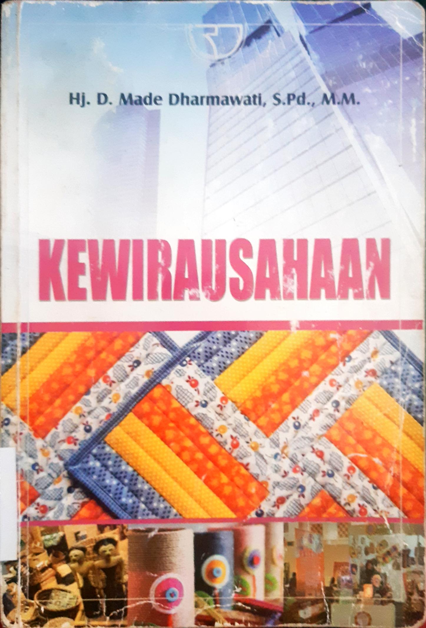 Cover Kewirausahaan / Made Dharmawati, D Hajjah