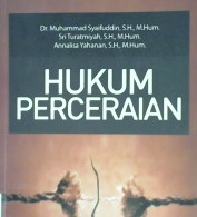 Cover Hukum Perceraian / Muhammad Syaifuddin