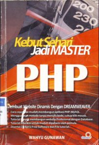 Cover Kebut sehari jadi master PHP / Wahyu Gunawan